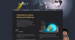 Desktop Screenshot of 3d-studio-f.de